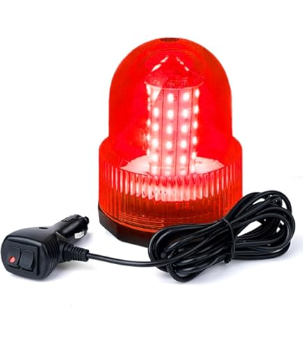 Amazon.co.jp: DIZLAS 回転灯 パトランプ 赤色灯 LED警告灯 非常信号灯